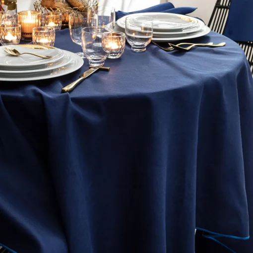 Nuances Coton & Lin Bleu Nuit