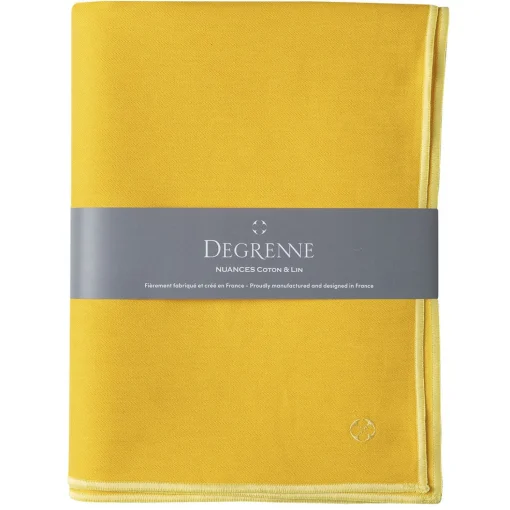 Nuances Coton & Lin Jaune Tournesol