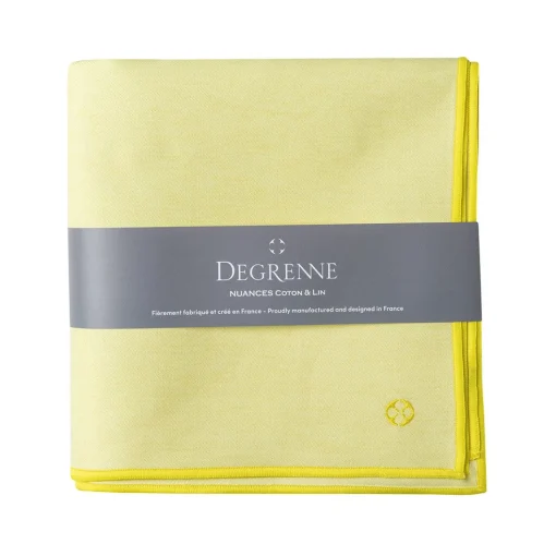 Nuances Coton & Lin Jaune Pale