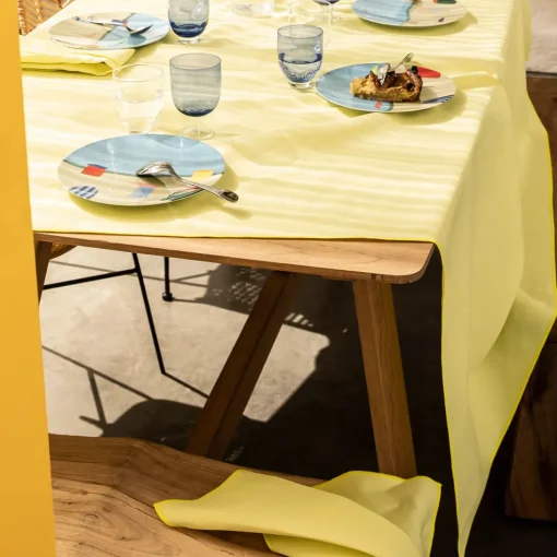 Nuances Coton & Lin Jaune Pale